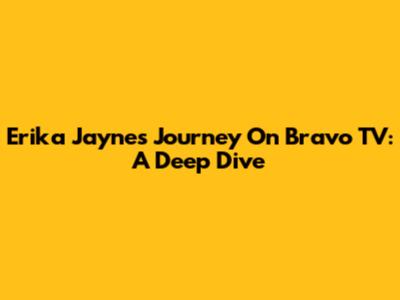 Erika Jayne's Journey On Bravo TV: A Deep Dive