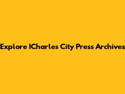 Explore ICharles City Press Archives