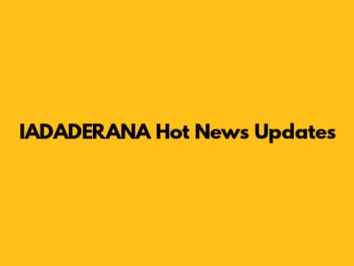 IADADERANA Hot News Updates