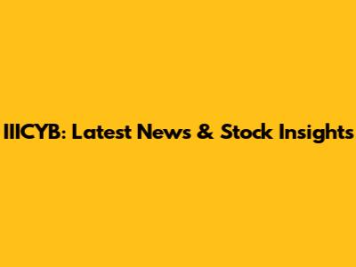 IIICYB: Latest News & Stock Insights