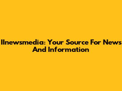IInewsmedia: Your Source For News And Information
