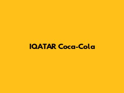IQATAR Coca-Cola
