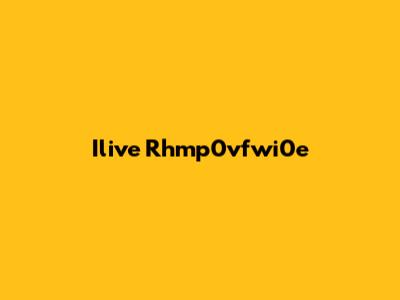 Ilive Rhmp0vfwi0e