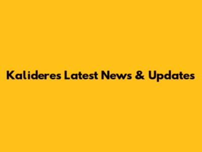 Kalideres Latest News & Updates