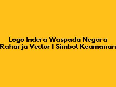 Logo Indera Waspada Negara Raharja Vector | Simbol Keamanan