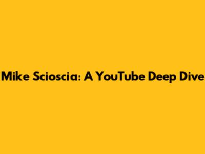 Mike Scioscia: A YouTube Deep Dive