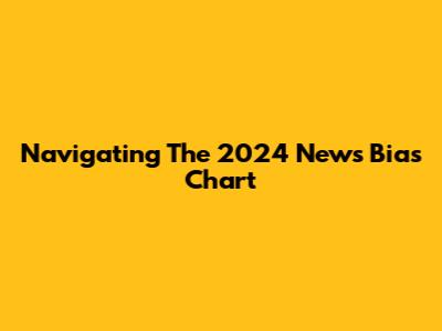 Navigating The 2024 News Bias Chart
