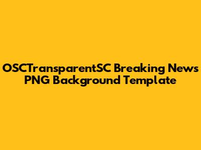 OSCTransparentSC Breaking News PNG Background Template