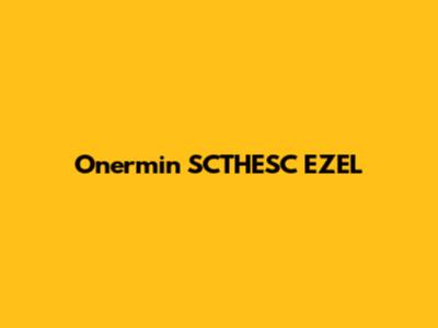 Onermin SCTHESC EZEL