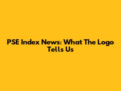 PSE Index News: What The Logo Tells Us