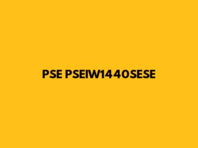 PSE PSEIW1440SESE