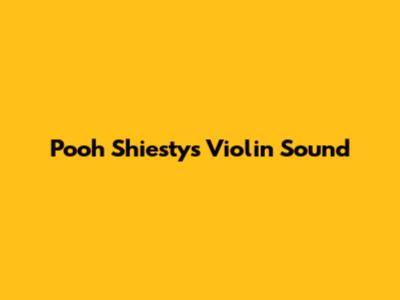 Pooh Shiesty's Violin Sound