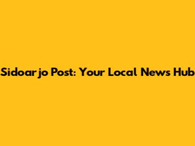 Sidoarjo Post: Your Local News Hub
