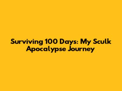 Surviving 100 Days: My Sculk Apocalypse Journey
