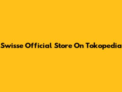 Swisse Official Store On Tokopedia