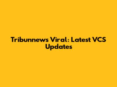 Tribunnews Viral: Latest VCS Updates