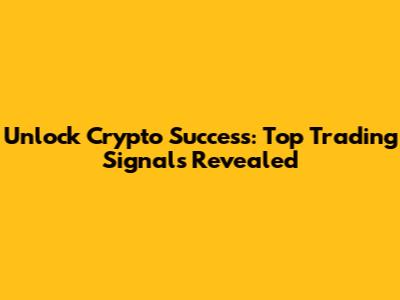 Unlock Crypto Success: Top Trading Signals Revealed