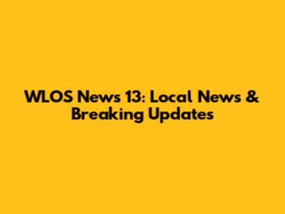 WLOS News 13: Local News & Breaking Updates