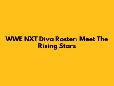 WWE NXT Diva Roster: Meet The Rising Stars